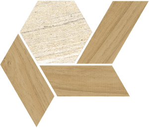 Vives Mosaico Lesnaya Beige 20x17,5 mozaiki kamienne gresowe 