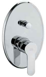 Paffoni Blu Blu015CR bateria prysznicowa podtynkowa 2-drożna jednouchwytowa chrom 