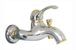 Paffoni Flavia FA022CO bateria wannowa ścienna jednouchwytowa chrom/złota