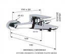 Daniel Rubinetterie Infinity IR600HCR