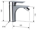 Daniel Rubinetterie Infinity IR604BCR