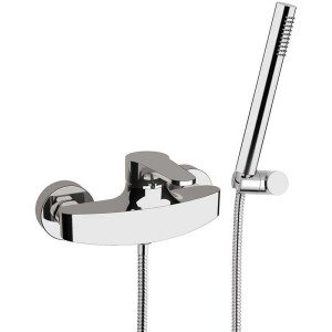 Daniel Rubinetterie Omega OM611ACR bateria prysznicowa ścienna jednouchwytowa chrom   