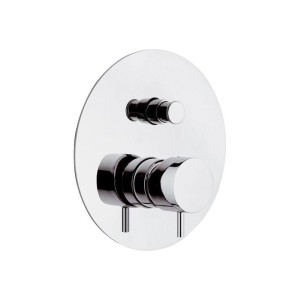 Daniel Rubinetterie Tokyo TX612CR bateria prysznicowa podtynkowa jednouchwytowa chrom
