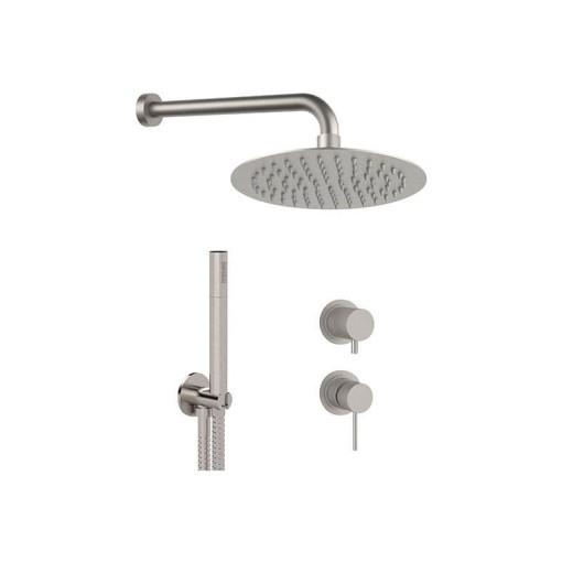Daniel Rubinetterie Tokyo Steel SSTX615ZD2P78-25 zestaw prysznicowy inox