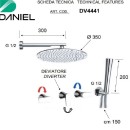 Daniel Rubinetterie Diva DV4441