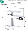Daniel Rubinetterie Skyline SK604B