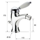 Daniel Rubinetterie Retro RT604CR