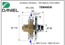 Daniel Rubinetterie Tempor TEM40030