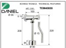 Daniel Rubinetterie Tempor TEM40855