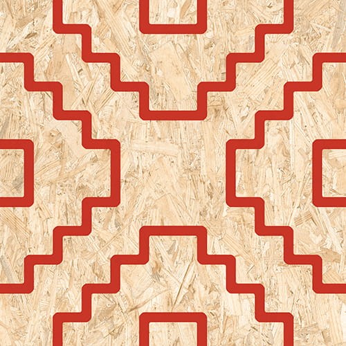 Vives Strand Seriaki-R Natural Rojo 59,3x59,3