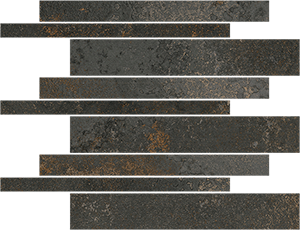 Vives Yuri Mosaico Nanti NT Basalto 30x30