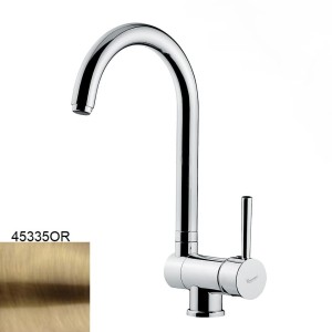 Emmevi Rubinetterie Piper 45335OR bateria kuchenna stojąca jednouchwytowa złota