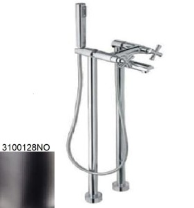 Emmevi Rubinetterie Spirit New 3100128NO bateria wannowa wolnostojąca czarna