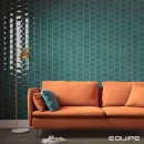 Equipe Wave Teal Grassy 12x12