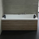 Wanna z hydromasażem GE108E 80x170 z drewnianą obudową