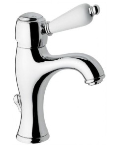 Emmevi Rubinetterie Laguna 40063CR bateria umywalkowa stojąca jednouchwytowa chrom