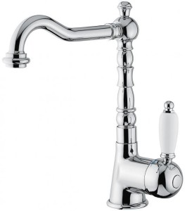 Emmevi Rubinetterie Laguna 40513CR bateria umywalkowa stojąca jednouchwytowa chrom