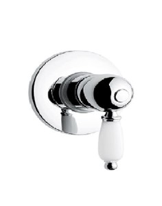 Emmevi Rubinetterie Laguna 40009CR bateria prysznicowa podtynkowa 1-drożna jednouchwytowa chrom 