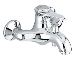 Emmevi Rubinetterie Tiffany 6001CR bateria wannowa ścienna jednouchwytowa chrom 