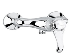 Emmevi Rubinetterie Tiffany 6002CR bateria wannowa ścienna jednouchwytowa chrom 
