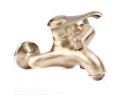 Emmevi Rubinetterie Tiffany 6001BBR bateria wannowa ścienna jednouchwytowa złota
