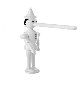Emmevi Rubinetterie Pinocchio 1887BC bateria kuchenna stojąca jednouchwytowa biała