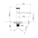 StoneArt bateria umywalkowa Vita 948210 chrom