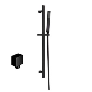 StoneArt zestaw prysznicowy 870408-2 czarny mat