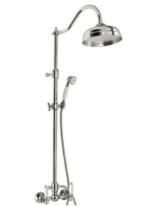 Emmevi Rubinetterie Laguna 12100218CR zestaw prysznicowy ścienny chrom 