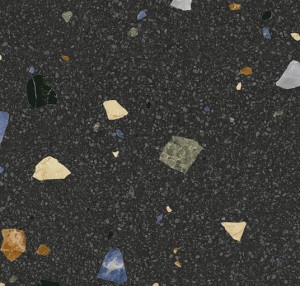Mykonos Neotech Dark 60x60 płytki gresowe imitujące lastryko