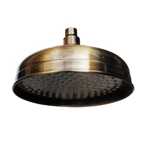 Emmevi Rubinetterie Retro C00655BR deszczownica okrągła ø 20,5 cm brąz antyczny