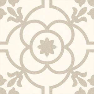 Vives Svenska Blomknopp Bone 20x20 płytki patchworkowe gresowe