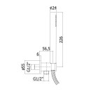 Paffoni Rubinetterie Tondo ZDUP094HG