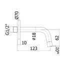 Paffoni Rubinetterie Light ZBOC103CR