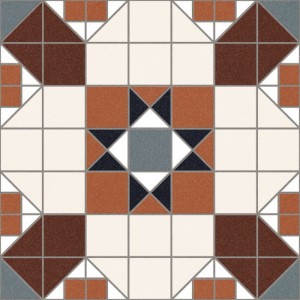 Vives Barnet Blakeney 31,6x31,6 płytki patchworkowe gresowe