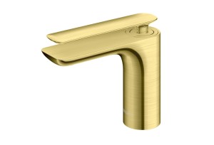 Kohlman EXPERIENCE GOLD BRUSHED QB100EGDB bateria umywalkowa stojąca jednouchwytowa złoto szczotkowane 