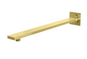 Kohlman EXPERIENCE GOLD BRUSHED WQEGDB ramię ścienne deszczownicy 38 cm złoto szczotkowane