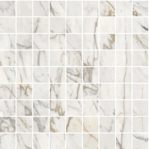 Marazzi Allmarble Golden White Mosaico 30x30 M4GX mozaika ścienna imitująca marmur