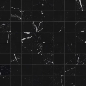 Marazzi Allmarble Elegant Black Lux Mosaico 30x30 M48W mozaika ścienna imitująca marmur