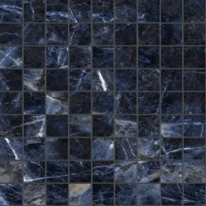 Marazzi Allmarble Sodalite Blu Lux Mosaico 30x30 M9MV mozaika ścienna imitująca marmur