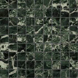 Marazzi Allmarble Verde Aver Lux Mosaico 30x30 M9MW mozaika ścienna imitująca marmur