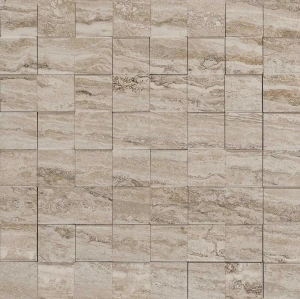 Marazzi Allmarble Travertino Mosaico 3D 30x30 MMPX mozaika trawertynowa