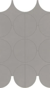 Marazzi Cementum Nickel Mosaico Cerchi 23,8x41,4 M9Y1 mozaika gresowa imitująca beton