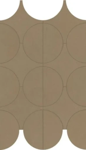 Marazzi Cementum Olive Mosaico Cerchi 23,8x41,4 M9Y5