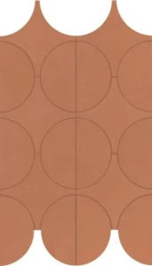 Marazzi Cementum Cotto Mosaico Cerchi 23,8x41,4 M9Y6 mozaika gresowa imitująca beton