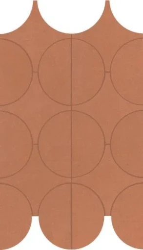 Marazzi Cementum Cotto Mosaico Cerchi 23,8x41,4 M9Y6