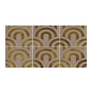 Vives Hanami Takada Nuez Oro 23x33,5 płytki ścienne