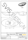 SVIS DESIGN Umywalka nablatowa betonowa ORION BASIC COLORED BRUSH