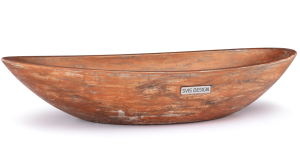 SVIS DESIGN Umywalka nablatowa betonowa ORION BASIC AGED METAL miedziano - czarna