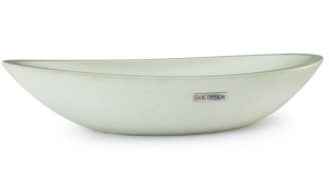 SVIS DESIGN Umywalka nablatowa betonowa ORION BASIC zielona